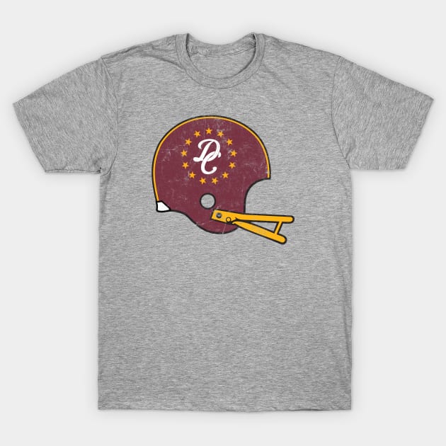 DC Retro Helmet T-Shirt by CFieldsVFL